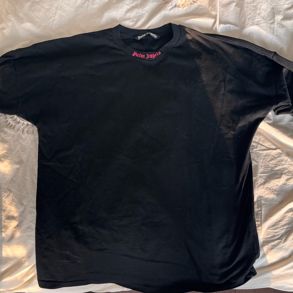 Palm Angels Doubled Logo Over Tee